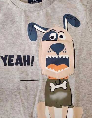 CHICCO Boys Tee Light Grey | MegaMall.bg