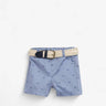 CHICCO Boys Woven Shorts Medium Light Blue Син 68 | MegaMall.bg