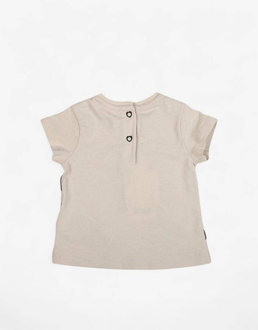 CHICCO Girls Knitted Tee Light Natural | MegaMall.bg