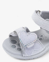 CHICCO Girls Sandals White/Silver | MegaMall.bg