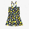 CHICCO Girls Short Dungarees Blue Printed Син 110 | MegaMall.bg