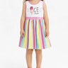 CHICCO Girls Sleeveless Dress Pink Striped Розов 116 | MegaMall.bg