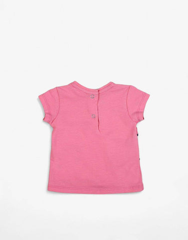 CHICCO Girls Tee Light Pink Printed | MegaMall.bg