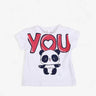 CHICCO Girls Tee White Printed Бял 68 | MegaMall.bg