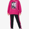 CHICCO Girls Tracksuit Pink/Black Розов 152 | MegaMall.bg
