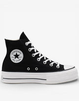CONVERSE Chuck Taylor All Star Lift Hi Shoes Black | MegaMall.bg