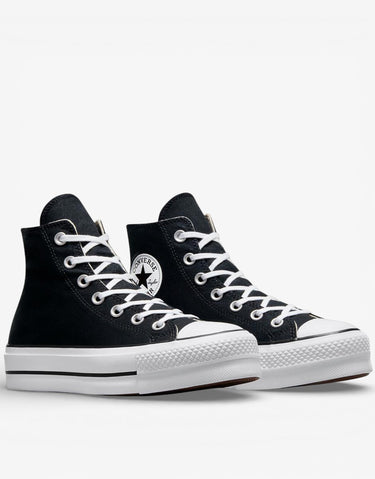CONVERSE Chuck Taylor All Star Lift Hi Shoes Black | MegaMall.bg