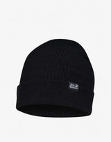 JACK WOLFSKIN Ribbed Beanie Black Черен | MegaMall.bg