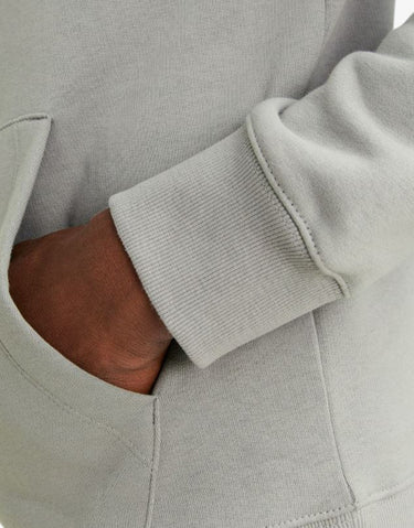 JACK&JONES Jjestar Basic Sweat Hood Noos Ultimate Grey