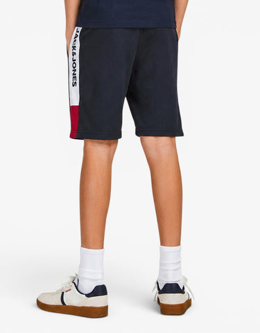 JACK&JONES Jpstlogo Blocking Sweat Shorts Vg Sn Jnr Navy