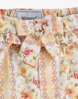 MAYORAL Flower Summer Pant Orange | MegaMall.bg
