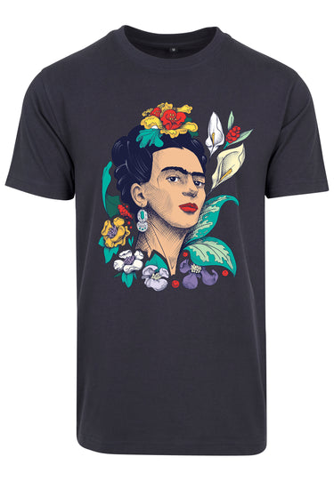 Ladies Frida Kahlo Flower Tee