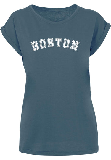 Ladies Boston X Extended Shoulder Tee