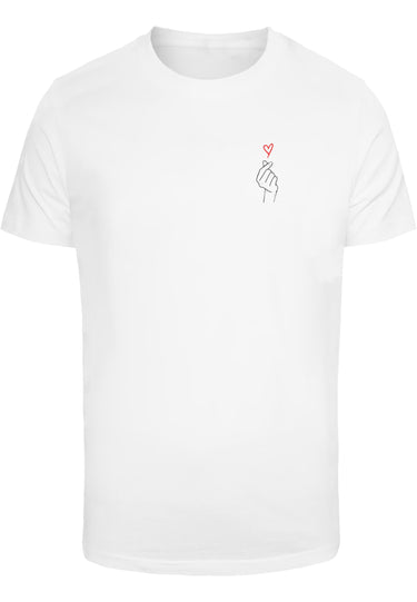 K Heart T-Shirt Round Neck
