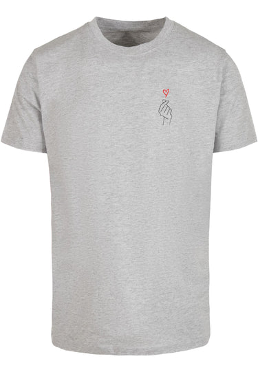 K Heart T-Shirt Round Neck