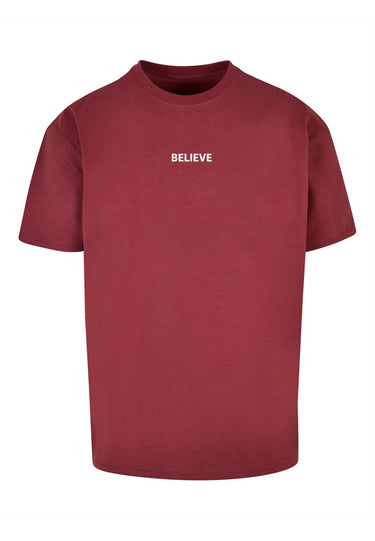 Believe Front Heavy Oversized Tee