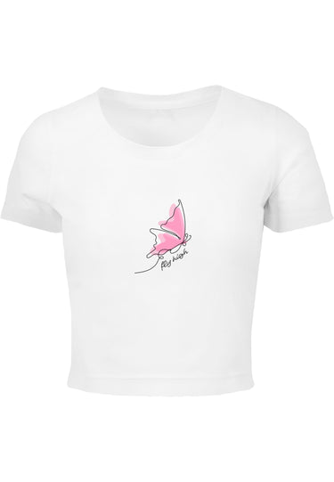 Ladies Fly High Cropped Tee