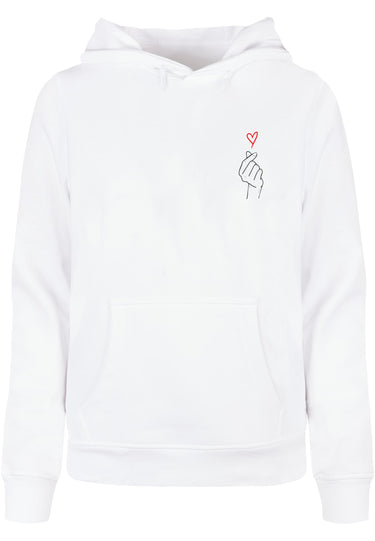 Ladies K Heart Basic Hoody