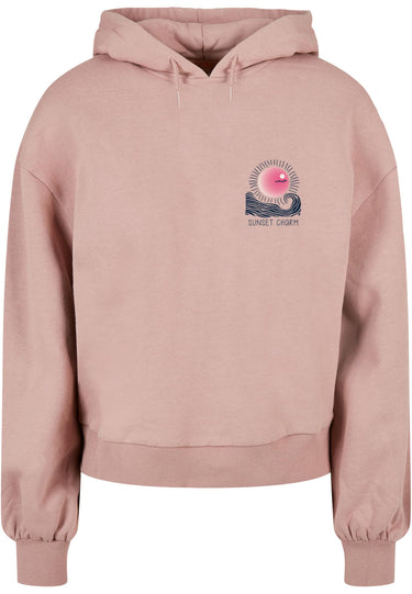 Ladies Sunset Charm Oversized Hoody