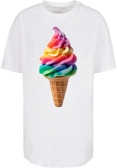 Ladies Pride Scoops Oversized Tee