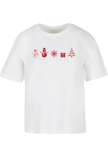 Ladies Christmas Elements Tee