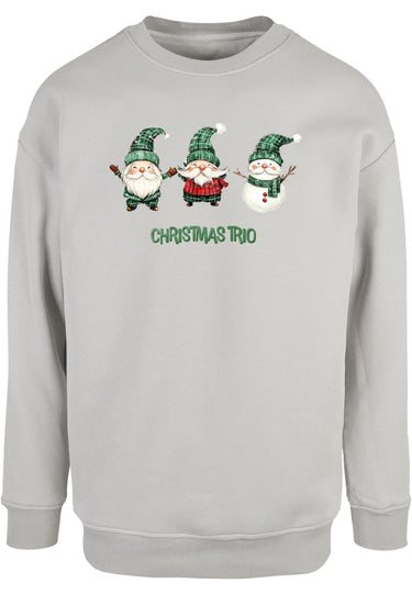 Christmas Santa Trio Crewneck