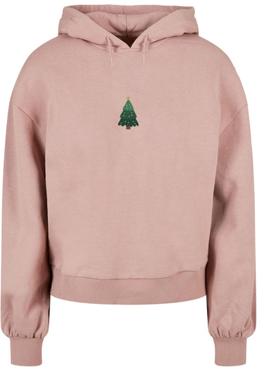 Ladies Christmas Holly Jolly Mood Hoody