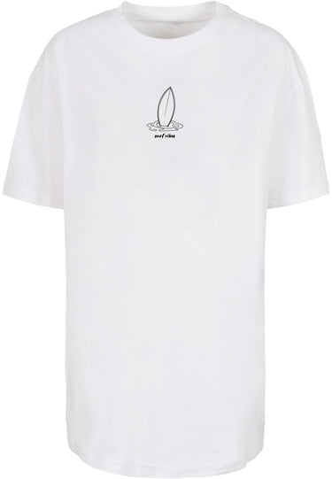 Ladies Summer - Surf Vibes Oversized Boyfriend Tee