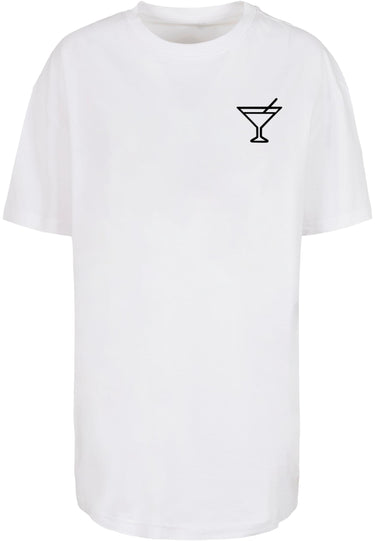 Ladies Summer - Cocktail Oversized Boyfriend Tee