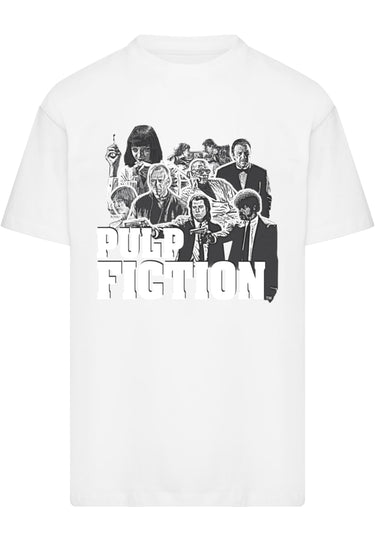 Pulp Fiction - Cast Graphic Heavy Oversize Tee