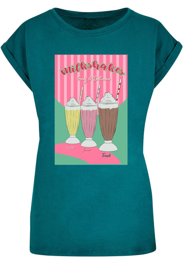 Ladies Milkshake Tee - Extended Shoulder Tee