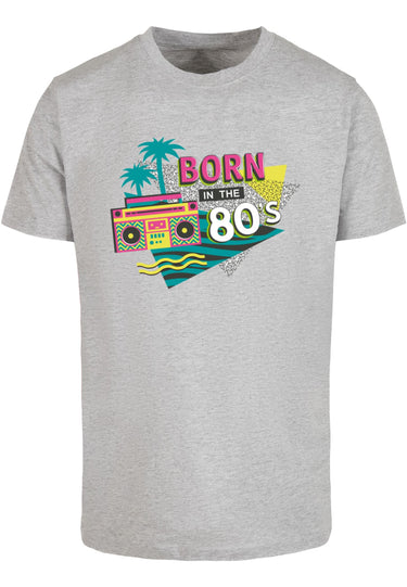 Born In The 80´s T-Shirt Round Neck