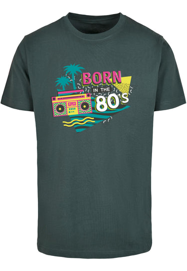 Born In The 80´s T-Shirt Round Neck