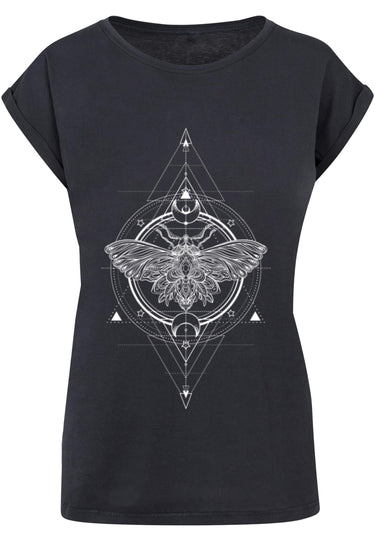 Ladies Moth Extended Shoulder Tee