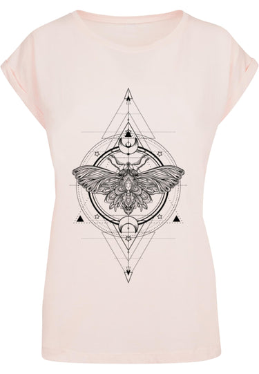 Ladies Moth Extended Shoulder Tee
