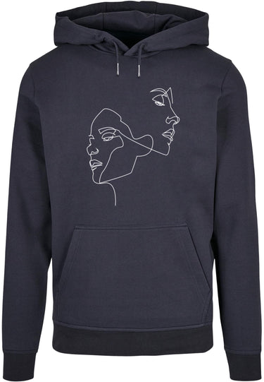 One Line Basic Hoody