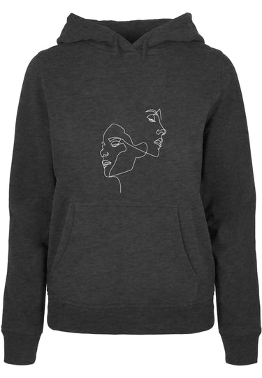 Ladies One Line Basic Hoody