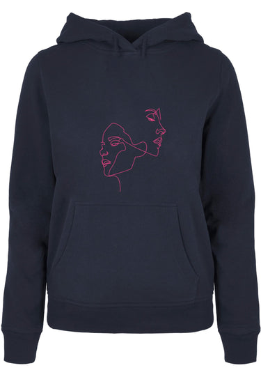 Ladies One Line Basic Hoody