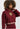 Rocawear суитчър – унисекс; цвят: бордо; модел: RWLHD005
