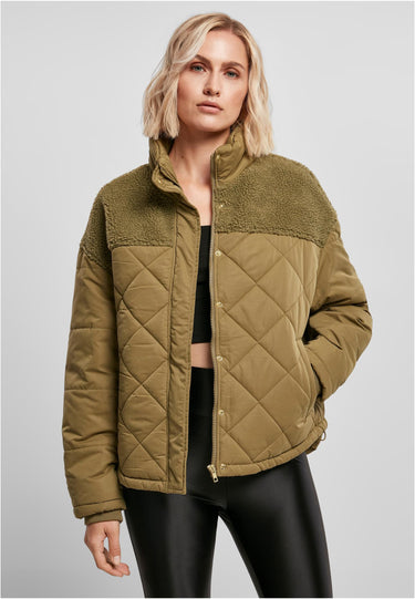 Urban Classics яке – жени; цвят: тинимаслинено; модел: TB4552