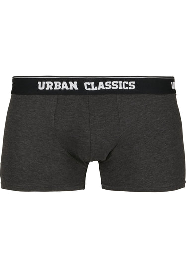 Urban Classics къси панталони – мъже; цвят: черно / чаркоал; модел: TB1277