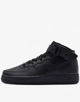 NIKE Air Force 1 Mid Shoes Black Черен 41 | MegaMall.bg