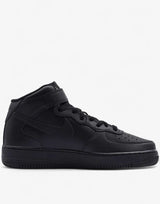 NIKE Air Force 1 Mid Shoes Black | MegaMall.bg