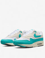 NIKE Air Max 1 Shoes White/Blue | MegaMall.bg