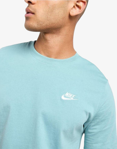 NIKE Club Tee Denim Turquoise