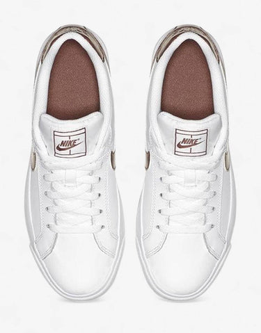 NIKE Court Royale Ac Shoes White/Mauve | MegaMall.bg