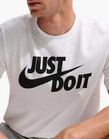 NIKE Just Do It Tee White / Black
