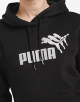 PUMA Essentials+ Metallic Spark Hoodie Black | MegaMall.bg