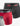 PUMA 3-Packs Boxer Shorts Black/Red | MegaMall.bg