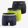 PUMA 3-Packs Boxer Shorts Blue/Lime Син S | MegaMall.bg